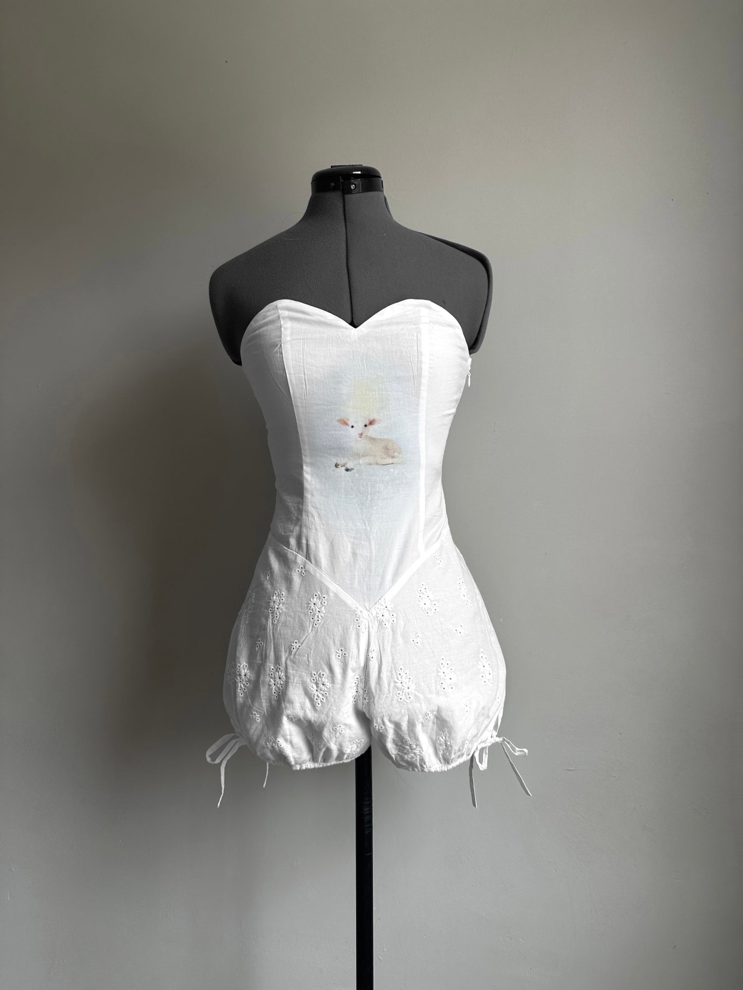 Lamb romper (30 day preorder)