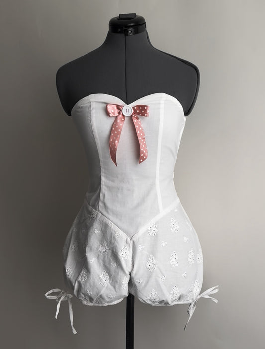 button romper