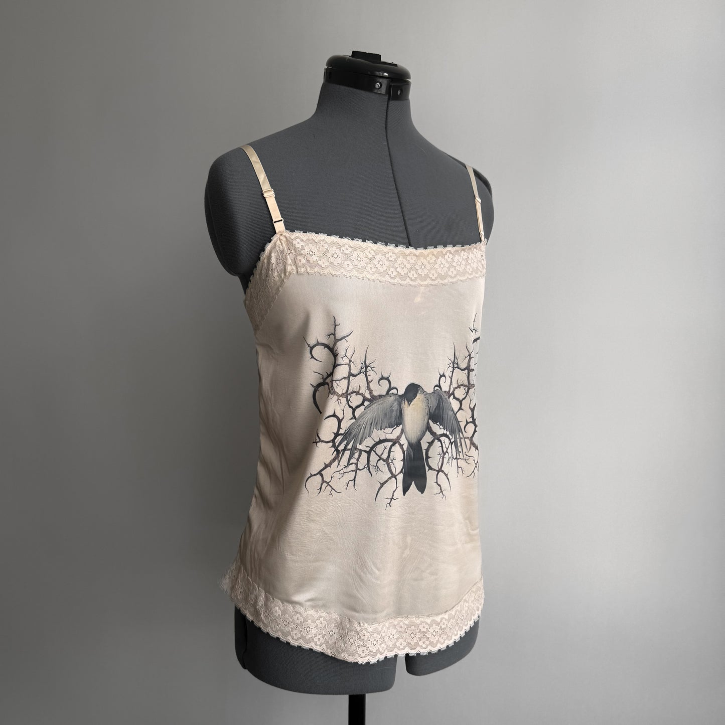 Bird in thornes cami (L)