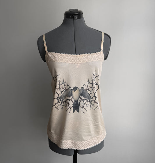 Bird in thornes cami (L)