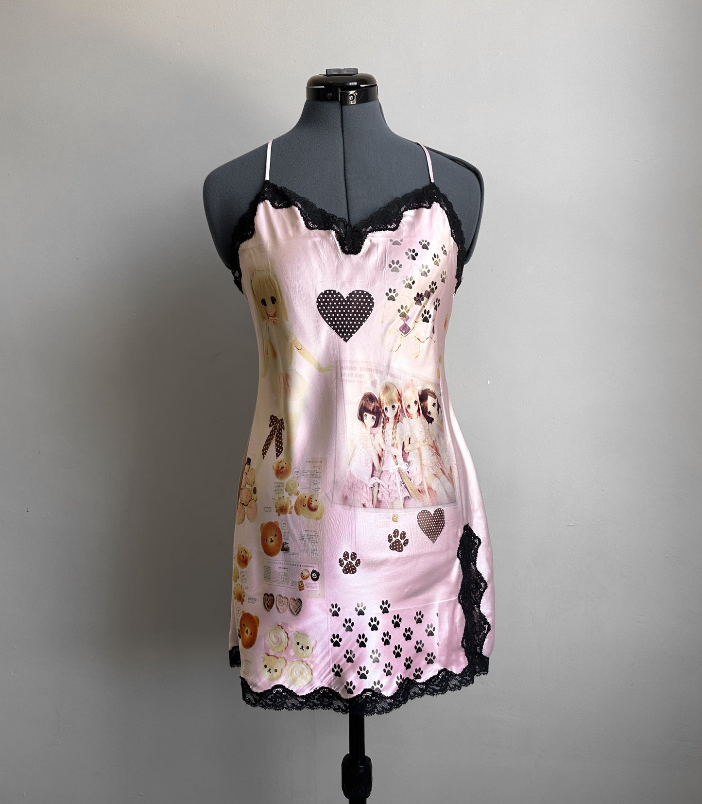 Neapolitan slip dress