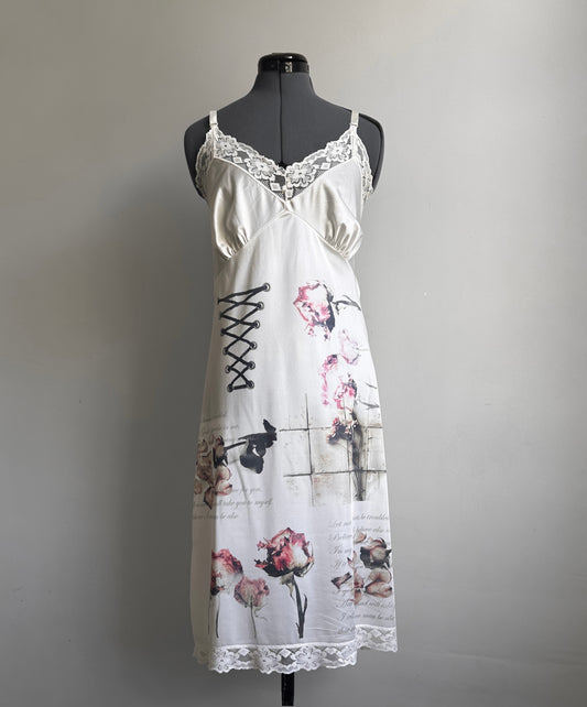 XXL rose petal slip