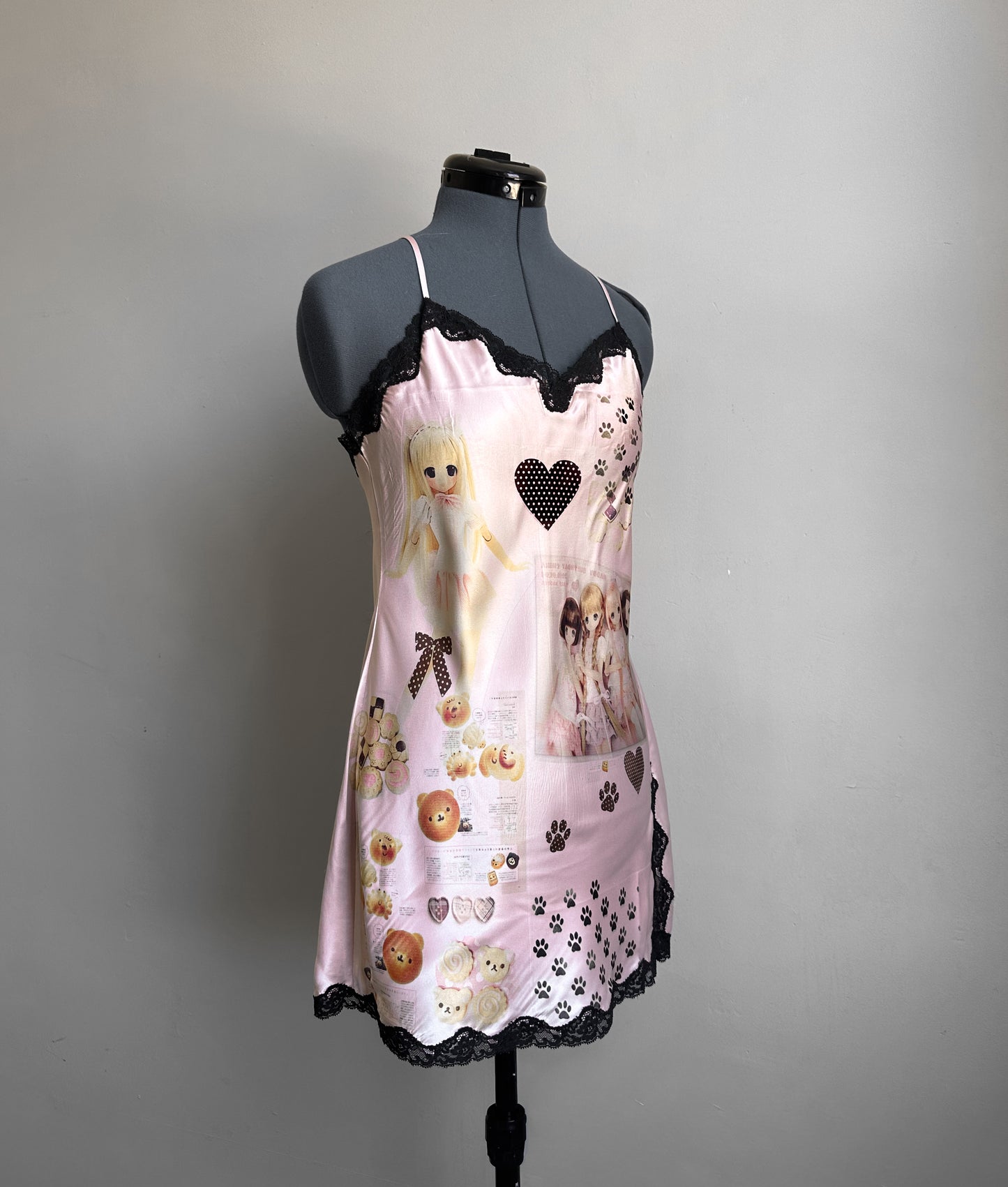 Neapolitan slip dress